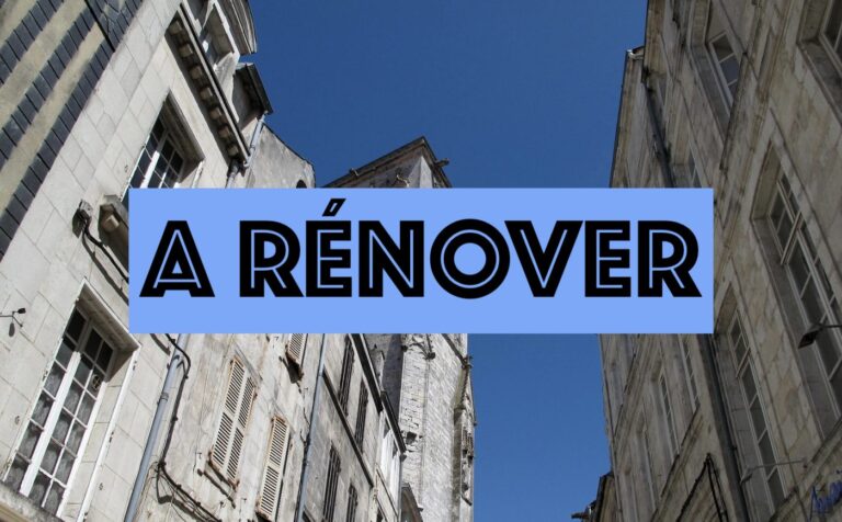 A rénover au coeur de La Rochelle