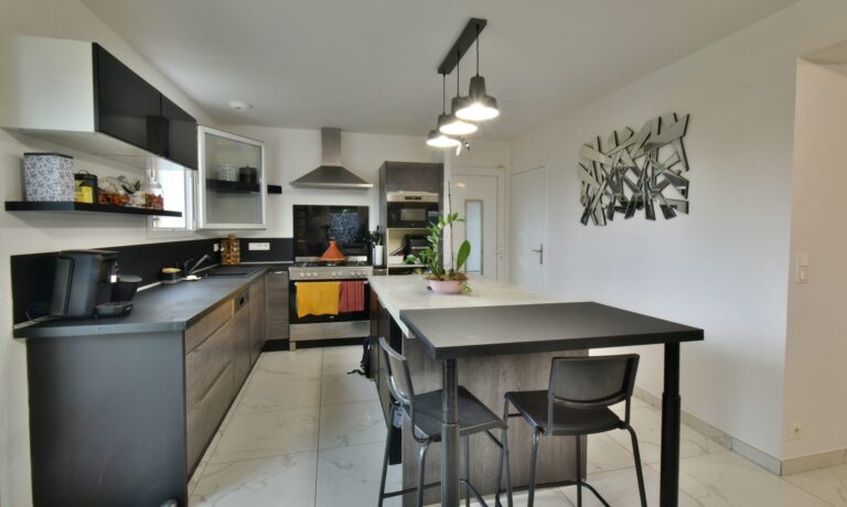 Maison contemporaine avec piscine